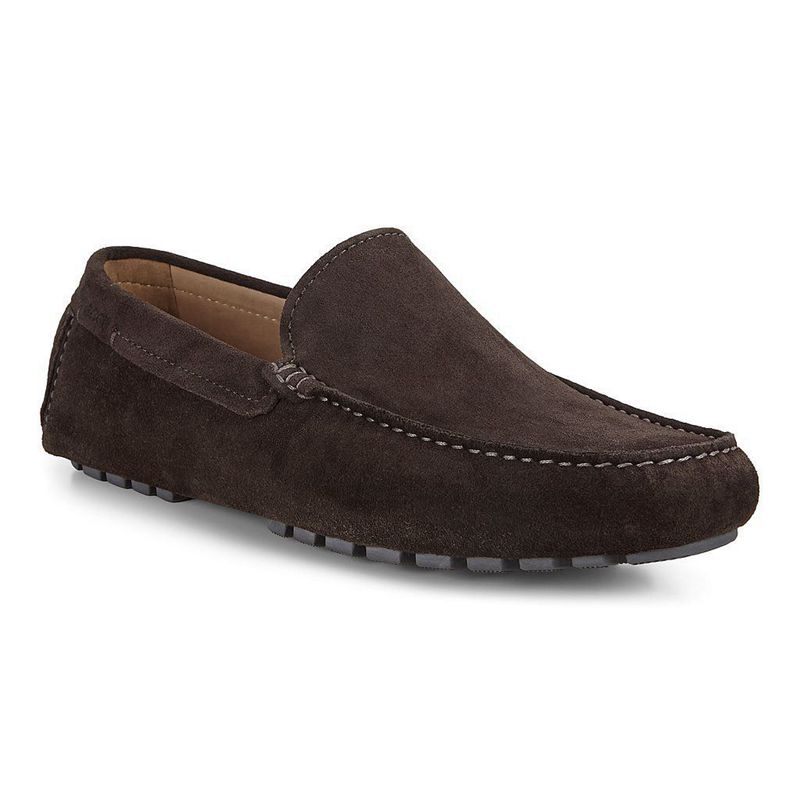 Men Casual Ecco Dynamic Moc 2.0 - Moccasins Brown - India KAYIUF062